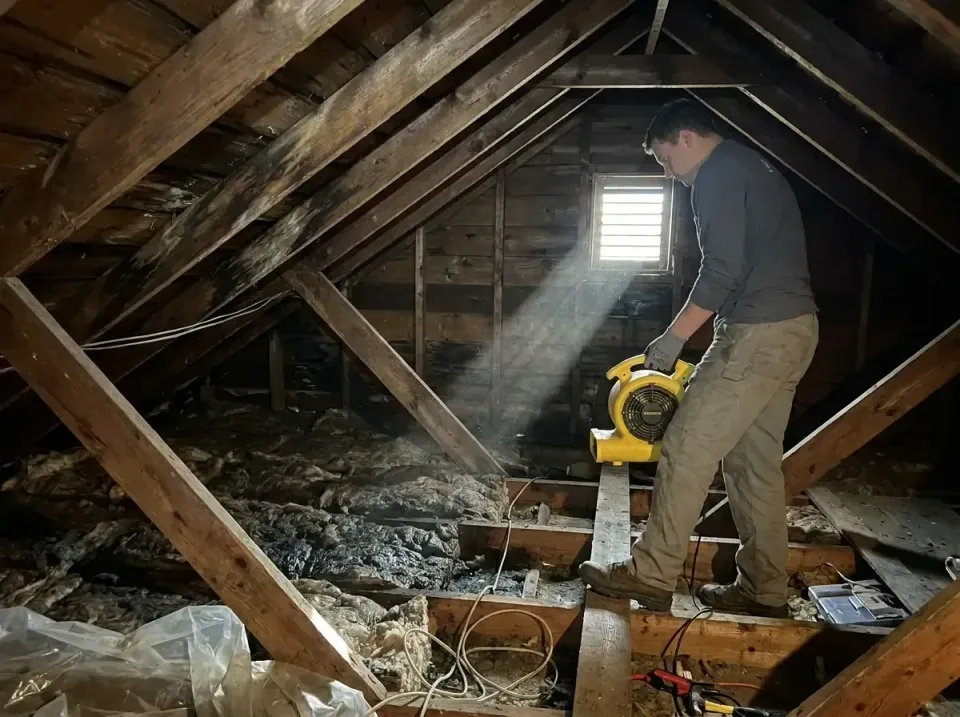 attic-water-damage-drying-proc-007 — frequently asked questions, Emergency Water Extraction & 24/7 Flood Response in Waconia…